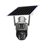 4G Dual Lens V380 Solar Camera