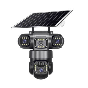 Solar CCTV Camera 4G - Tripple Lens